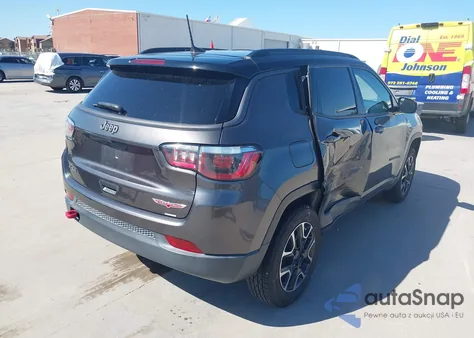 2020 Jeep Compass Trailhawk 4X4 z USA, uszkodzony, nr VIN 3C4NJDDB5LT108868